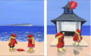 Look what I've found. Pair of mounted prints